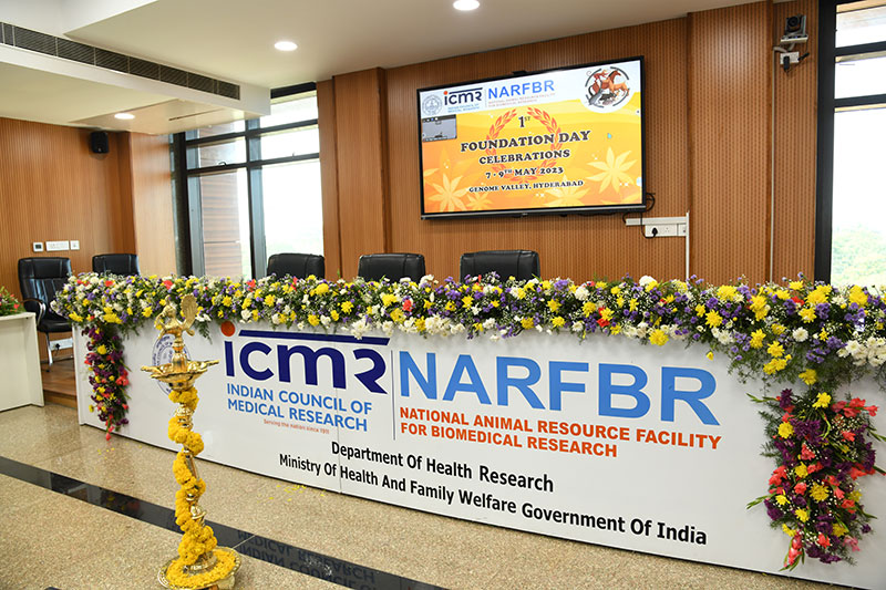 Celebration of 1st Foundation Day on 9th May, 2023 at ICMR-NARFBR