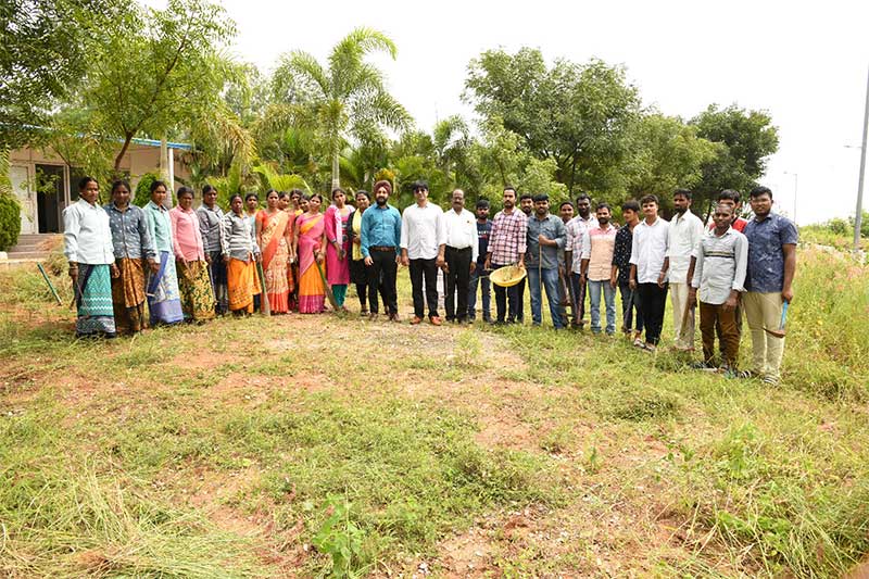 ICMR-NARFBR Celebrated Swachhata Hi Seva 2023 on October 1, as part of #shramadhan for #SwachhataHiSeva2023
