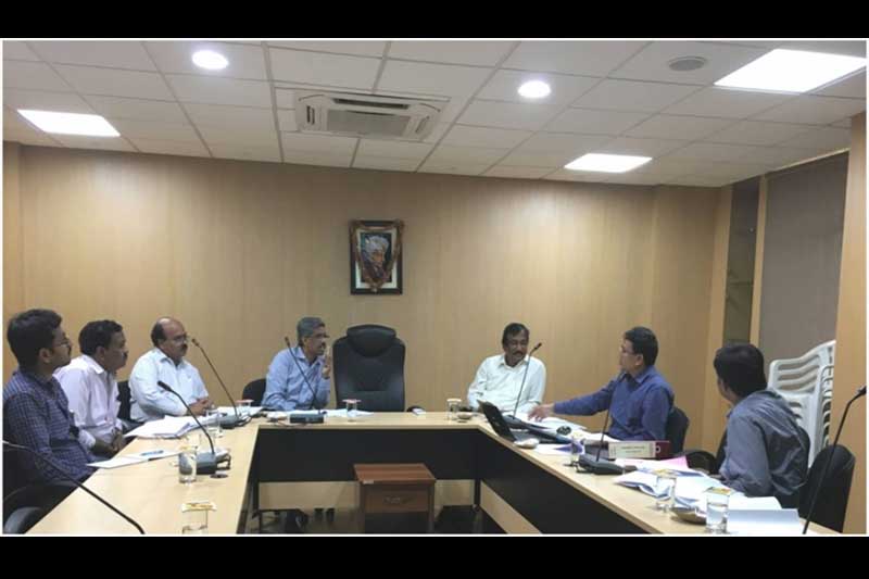 Meeting of ICMR – NARFBR Officials with CPWD Engineers at Nirman Bhavan, Hyderabad
