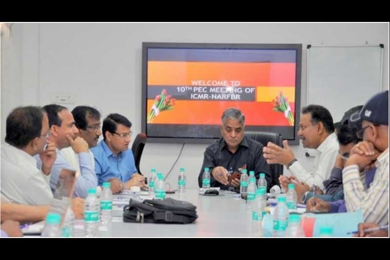 10th PEC Meeting of ICMR – NARFBR held at Hyderabad