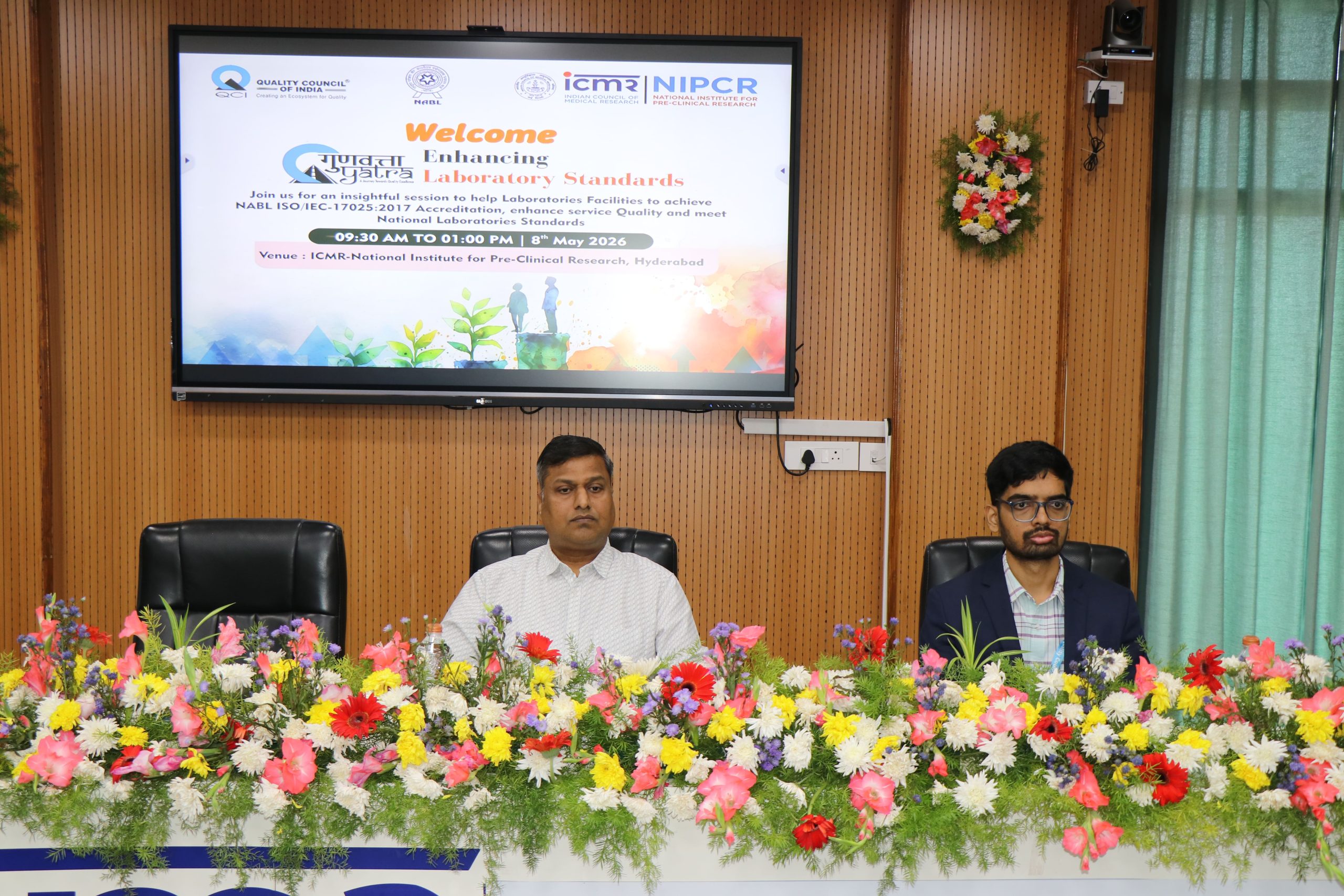 Gunavat Yatra program by QCI, NABL & ICMR NIPCR